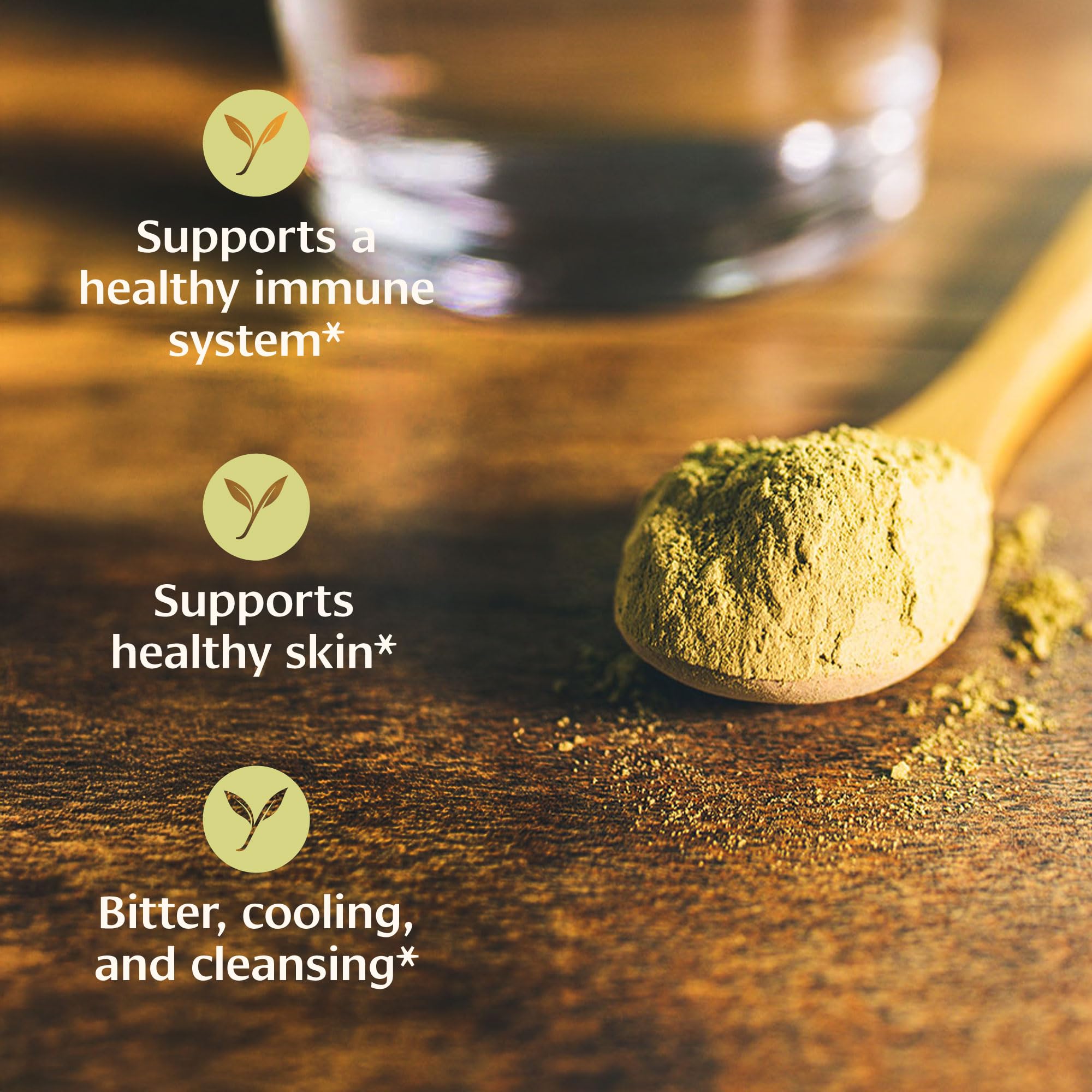 Neem Powder bulk container suggests a 1 lb supply for steady routines.