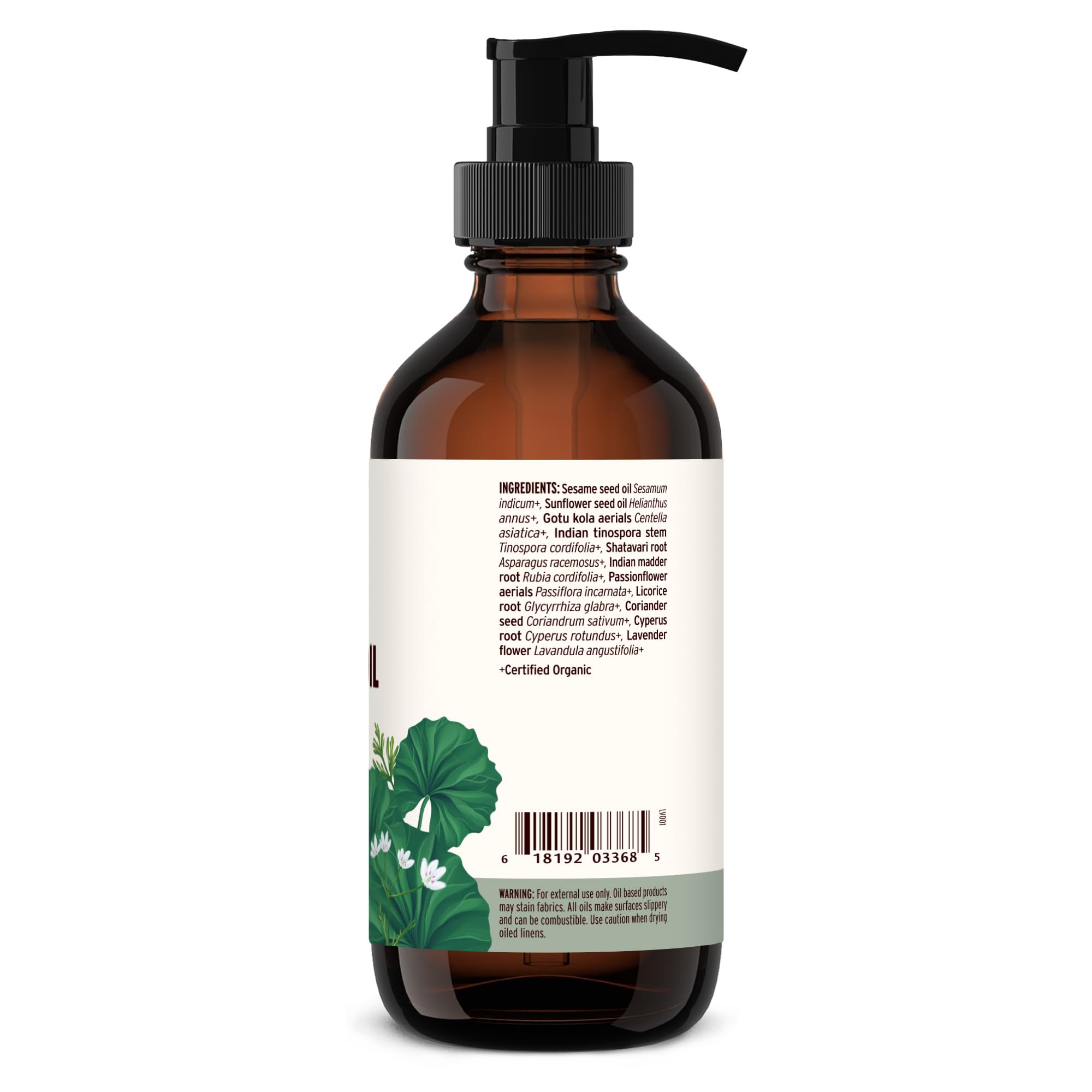 Banyan Botanicals Pitta Massage Oil daily self-massage ritual support.