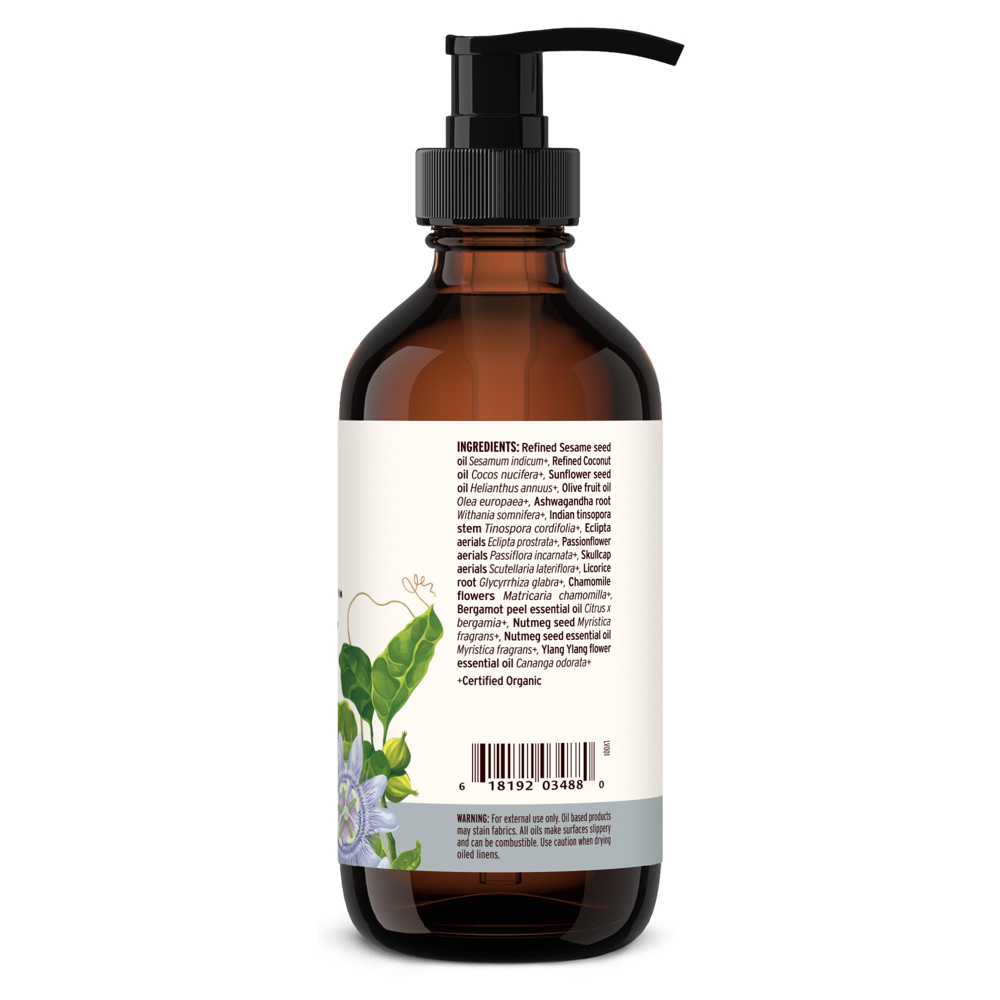 Massage scene using Sleep Easy Oil to ease tension and calm the mind.