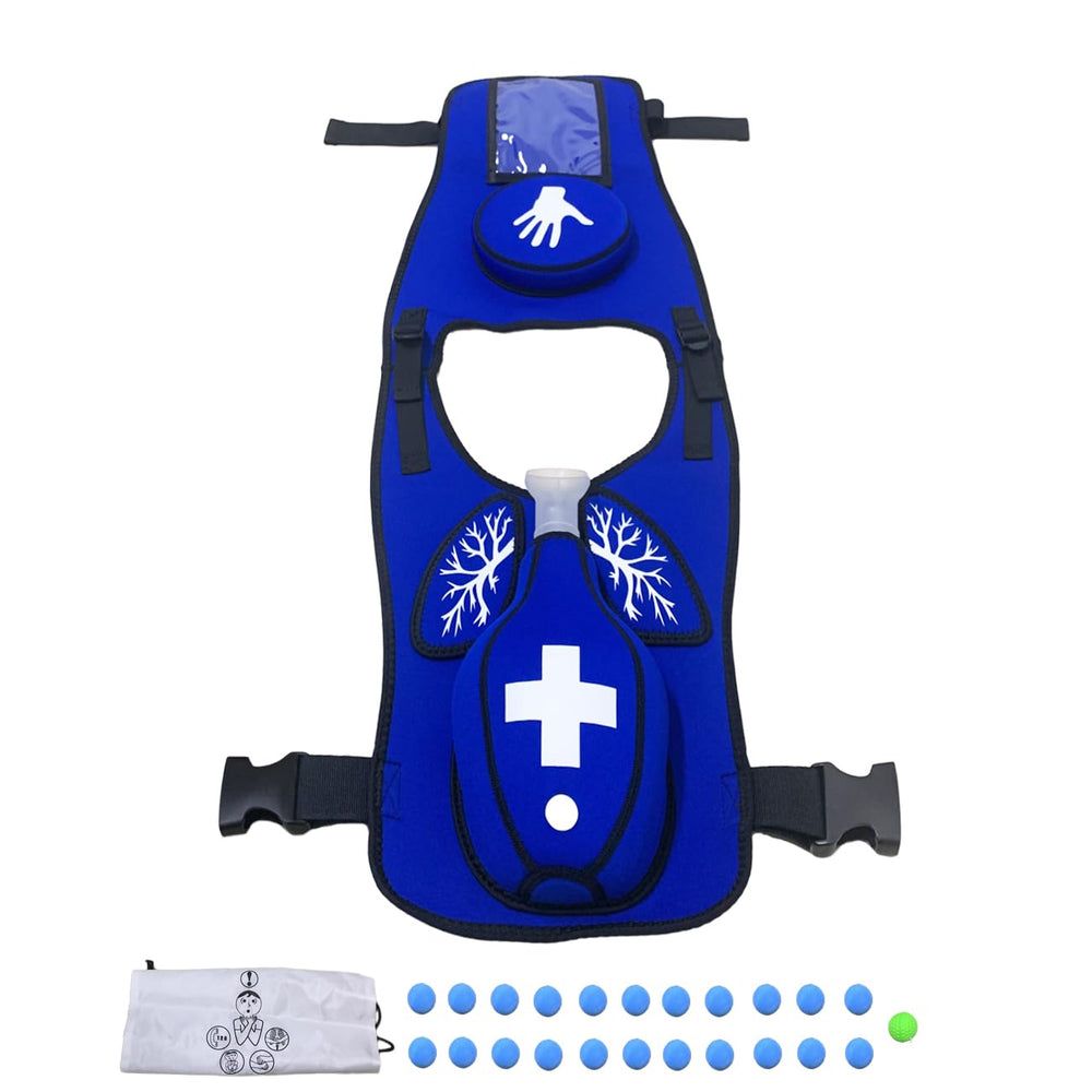 BAOZENP Heimlik trainer vest front view for safe choking prevention practice