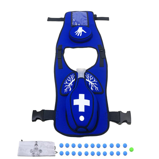 BAOZENP Heimlik trainer vest front view for safe choking prevention practice