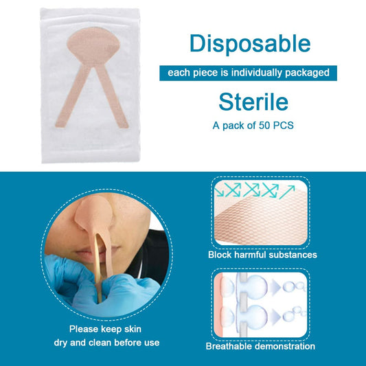 BAOZENP Nasal Tube Holder sterile individual packs ensure clean clinical usage