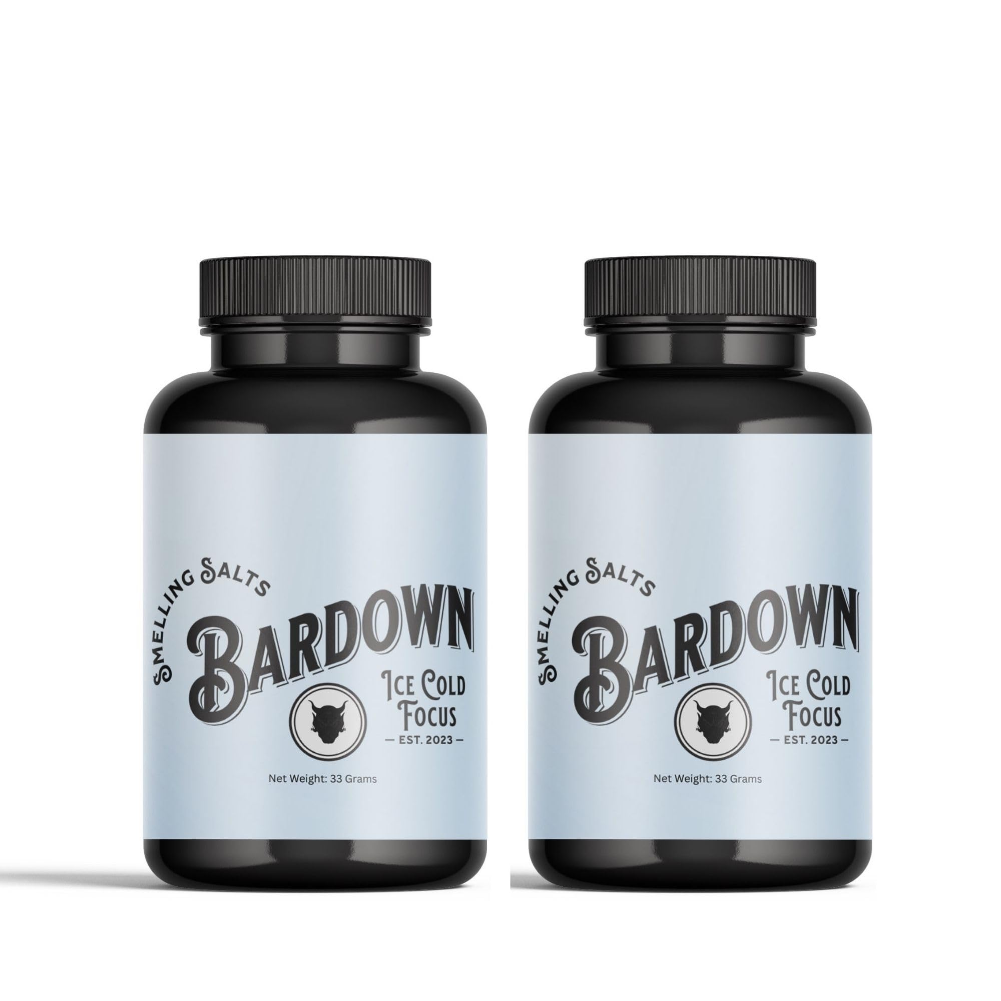 Bardown Smelling Salts Power Salts activation image showing a quick capful for sharp focus.