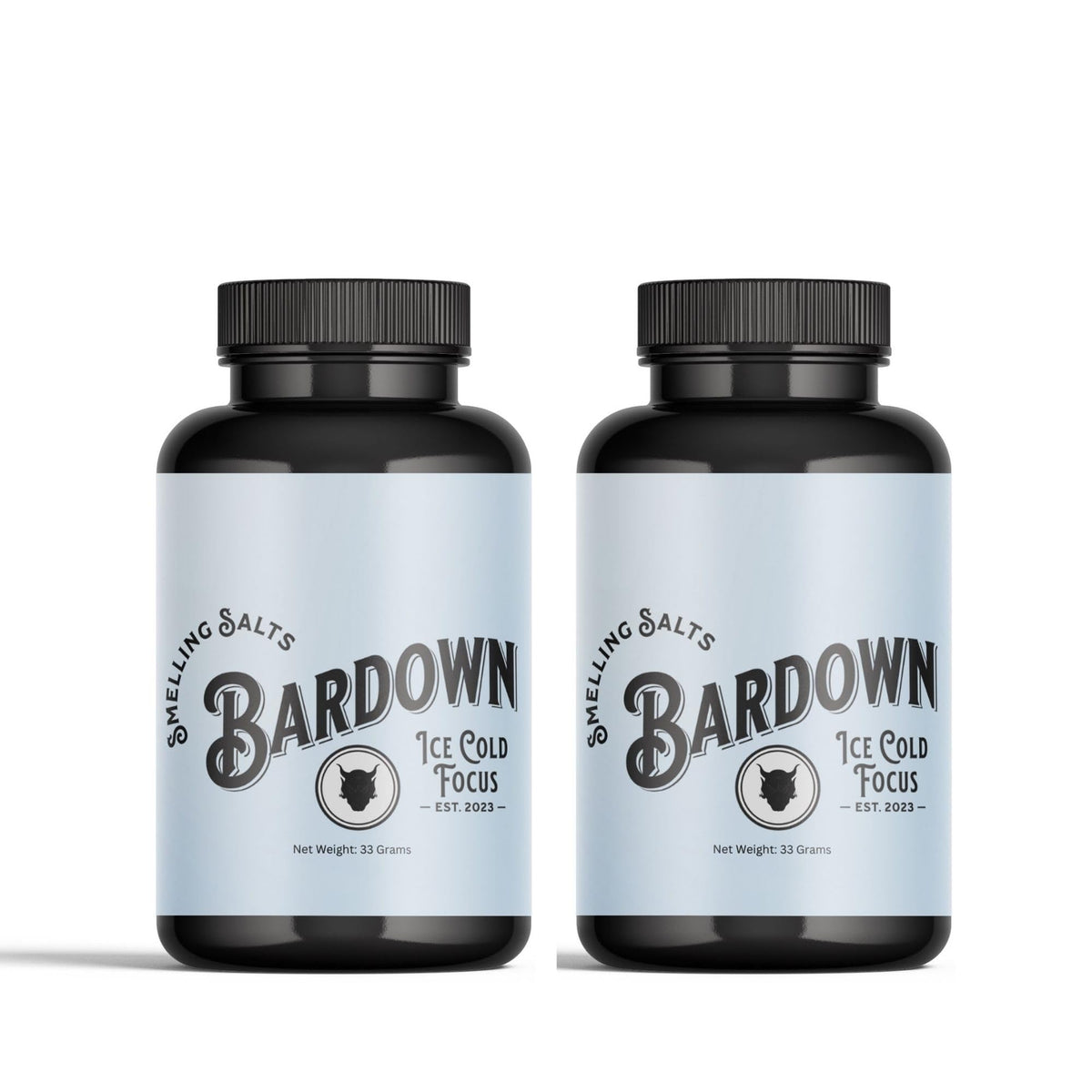 Bardown Smelling Salts Power Salts activation image showing a quick capful for sharp focus.