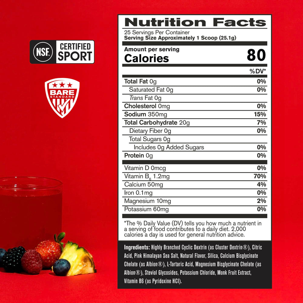 BPN G.1.M powder scoop demonstrates quick fueling portions before workouts