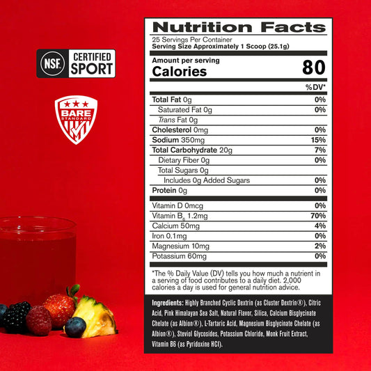 BPN G.1.M powder scoop demonstrates quick fueling portions before workouts