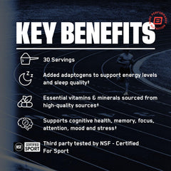 BARE PERFORMANCE NUTRITION BPN Strong Multi-Vitamin in morning routine supports daily energy.