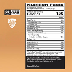 Bare Performance Nutrition BPN whey-casein blend pour demonstrates convenient mixability for post-workout shakes