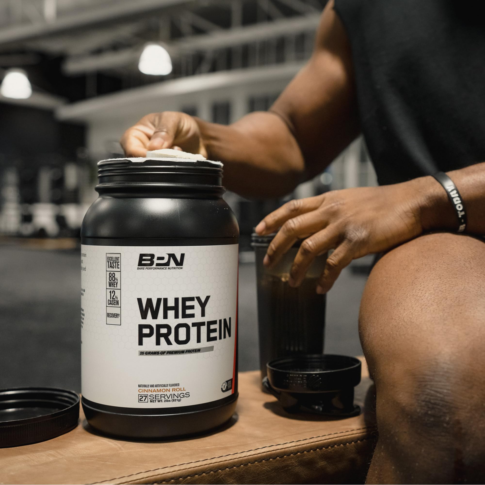 Closeup label notes Informed Sport certification for trusted quality.