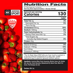 Shaker mixing BPN whey powder strawberry shake for quick post-workout recovery