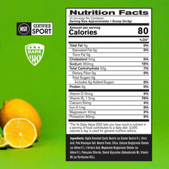 G.1.M pour shot showing fast-digesting carb blend for steady energy