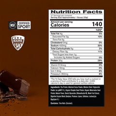 Bare Performance Nutrition vegan protein scoop; convenient serving for quick shakes.