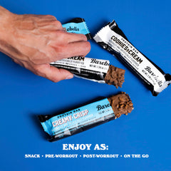 Barebells 20g protein icon highlights protein power for active lifestyles.