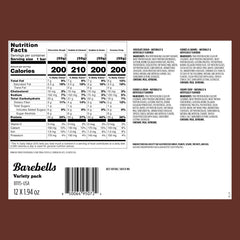 Barebells Cookies & Cream bar close-up, creamy texture and protein boost.
