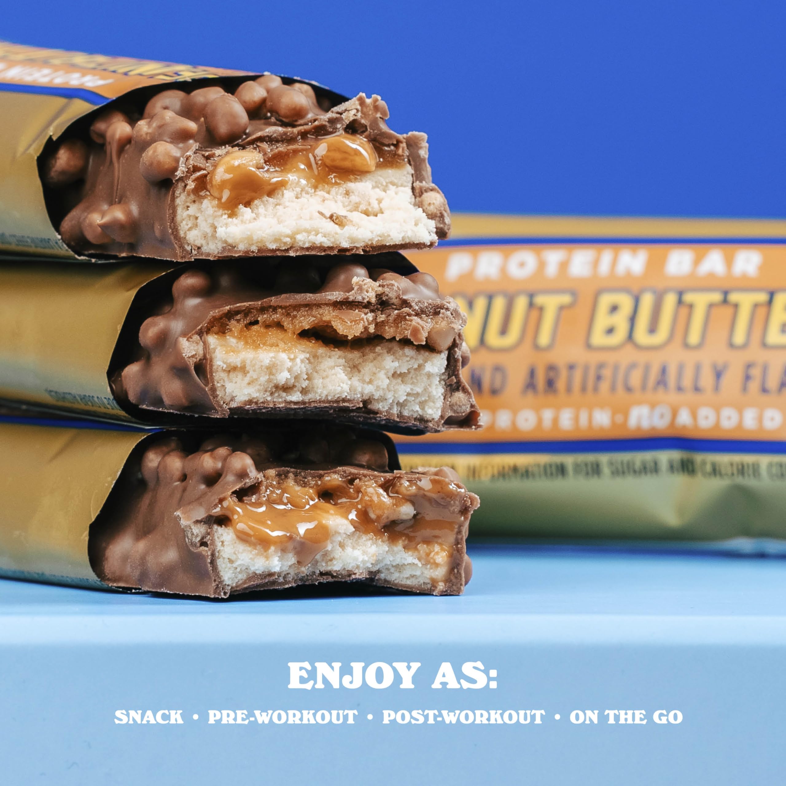 Barebells bar contains no added sugar per serving for mindful snacking