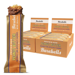Barebells peanut butter protein bar core with creamy center for a satisfying snack