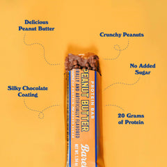 Barebells protein bar soft texture with crispies for a tasty bite