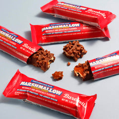 Barebells Soft Protein Bar Marshmallow Peanut Road peanuts add crunchy texture
