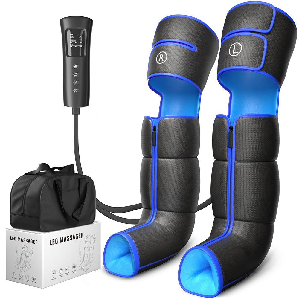 Baregamyan leg massager with foot massage focus for improved circulation.