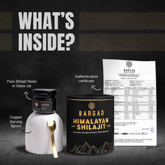 Bargad Lab-Tested Shilajit Label communicates quality for discerning buyers
