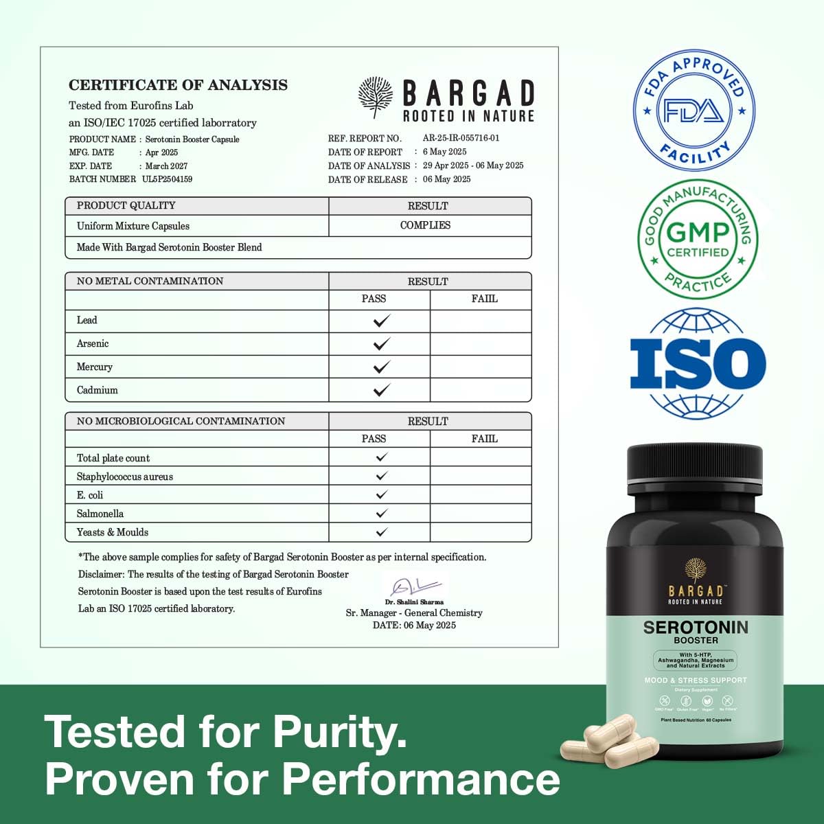 Active professional using Bargad Serotonin Support during a busy day