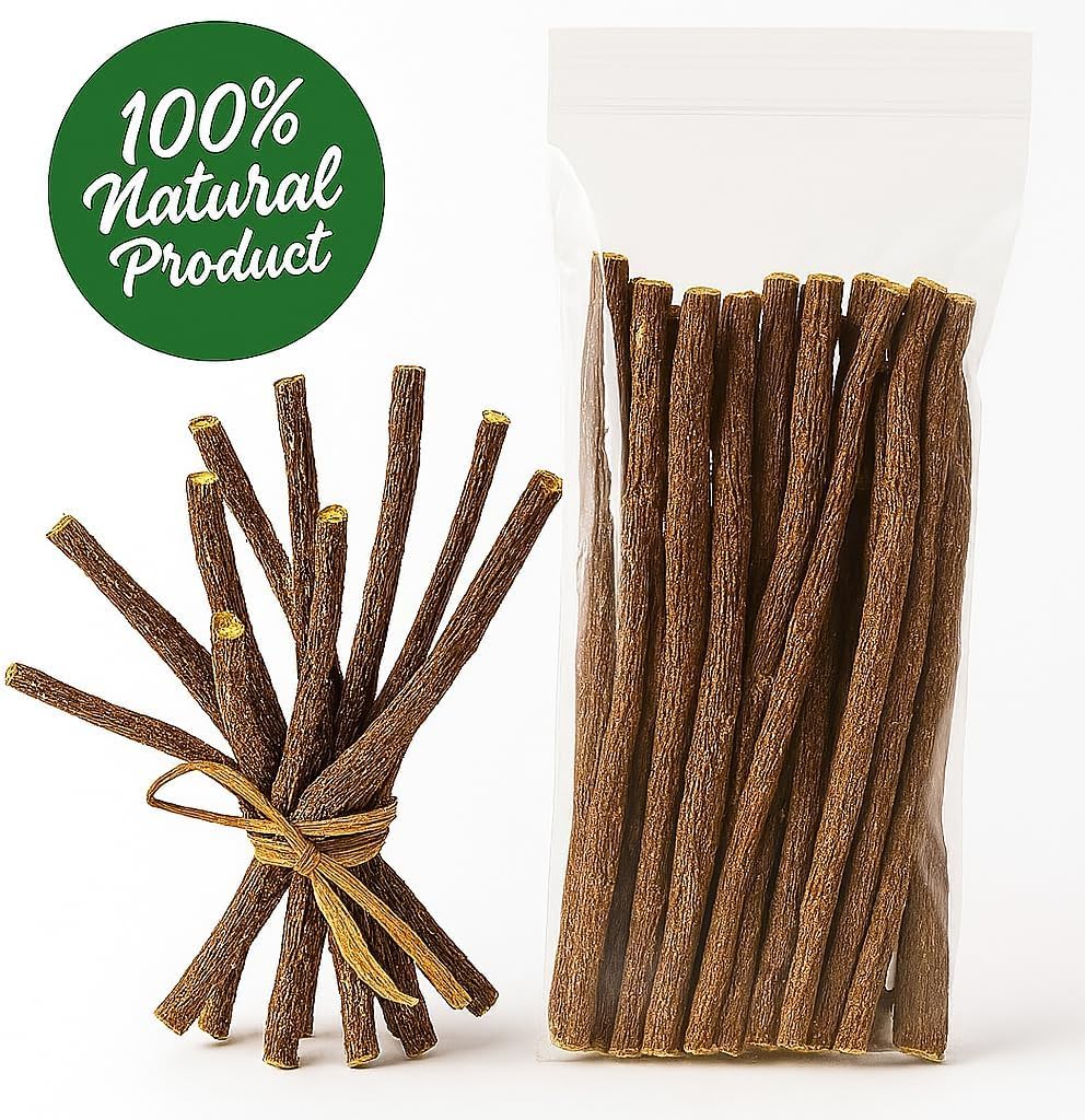 Bargz licorice root sticks sourced from African organic farms