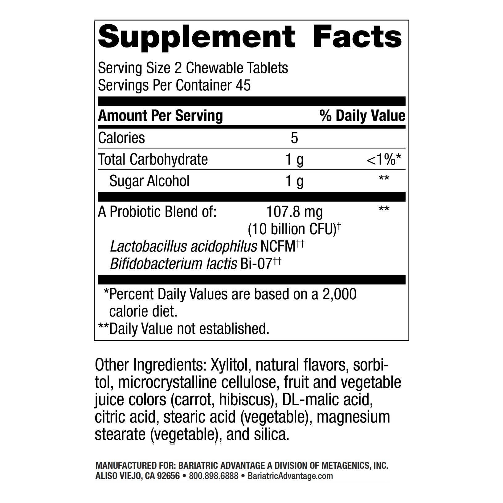 Guaranteed potency through expiration ensures consistent GI health support.