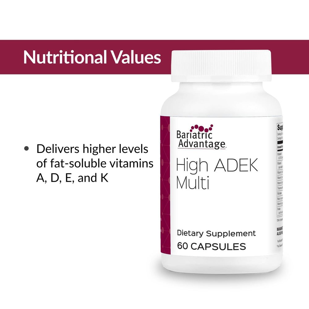 Bariatric Advantage High ADEK Multi travel pack for on-the-go nutrition