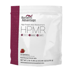 Bariatric Advantage high protein meal replacement strawberry in a 43oz jar for post-surgery nutrition
