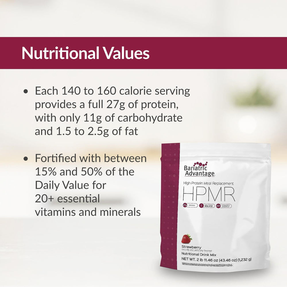 Bariatric Advantage iodine and potassium included for post-surgery nutrition