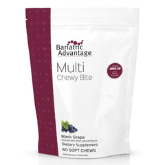 Bariatric Advantage Multi Chewy Bite bottle for convenient daily supplementation.