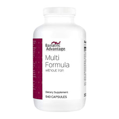 Bariatric Advantage Multi Formula bottle front view highlighting daily nutrition support.