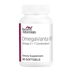 Bariatric Advantage OmegaVanta 10 bottle front for daily omega-3 support.