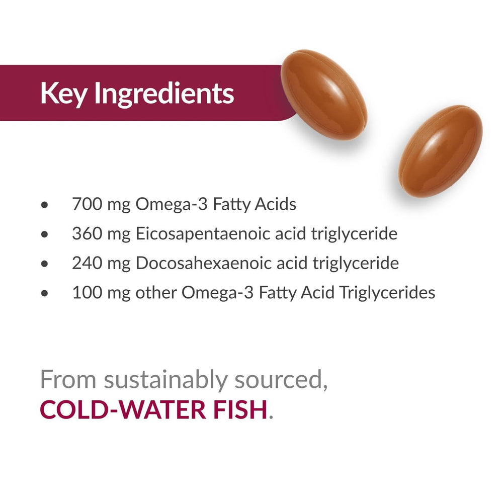 Bariatric Advantage Omega-3 300 packaging front—270 softgels per bottle.