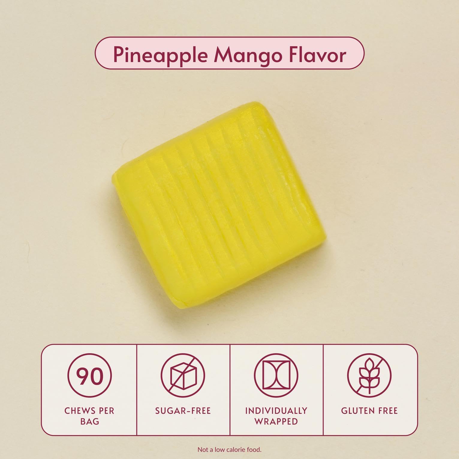 Bariatric Advantage pineapple mango flavor chews, tasty and easy to digest