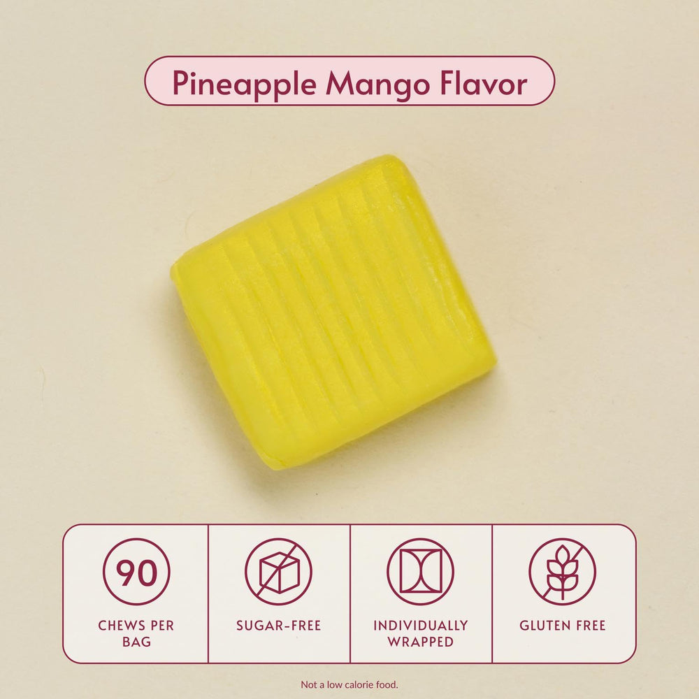 Bariatric Advantage pineapple mango flavor chews, tasty and easy to digest