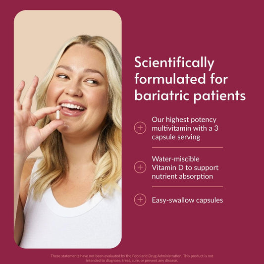Close-up of Ultra Multi with Iron label highlighting high B vitamin and mineral content.