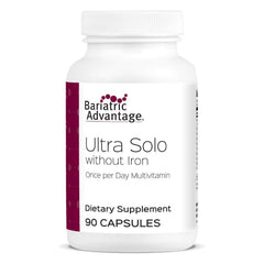Bariatric Advantage Ultra Solo Without Iron bottle for daily bariatric nutrition