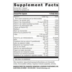 Bariatric Advantage Ultra Solo Without Iron packaging info with nutritional highlights