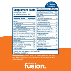 Bariatric Fusion 120 tablets USA made bottle label
