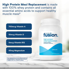 Bariatric Fusion 4g fiber per tub aids fullness and digestion.