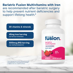 Bariatric Fusion product designed with ASMBS guidelines in mind.
