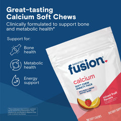 Close-up of Bariatric Fusion calcium chews soft texture