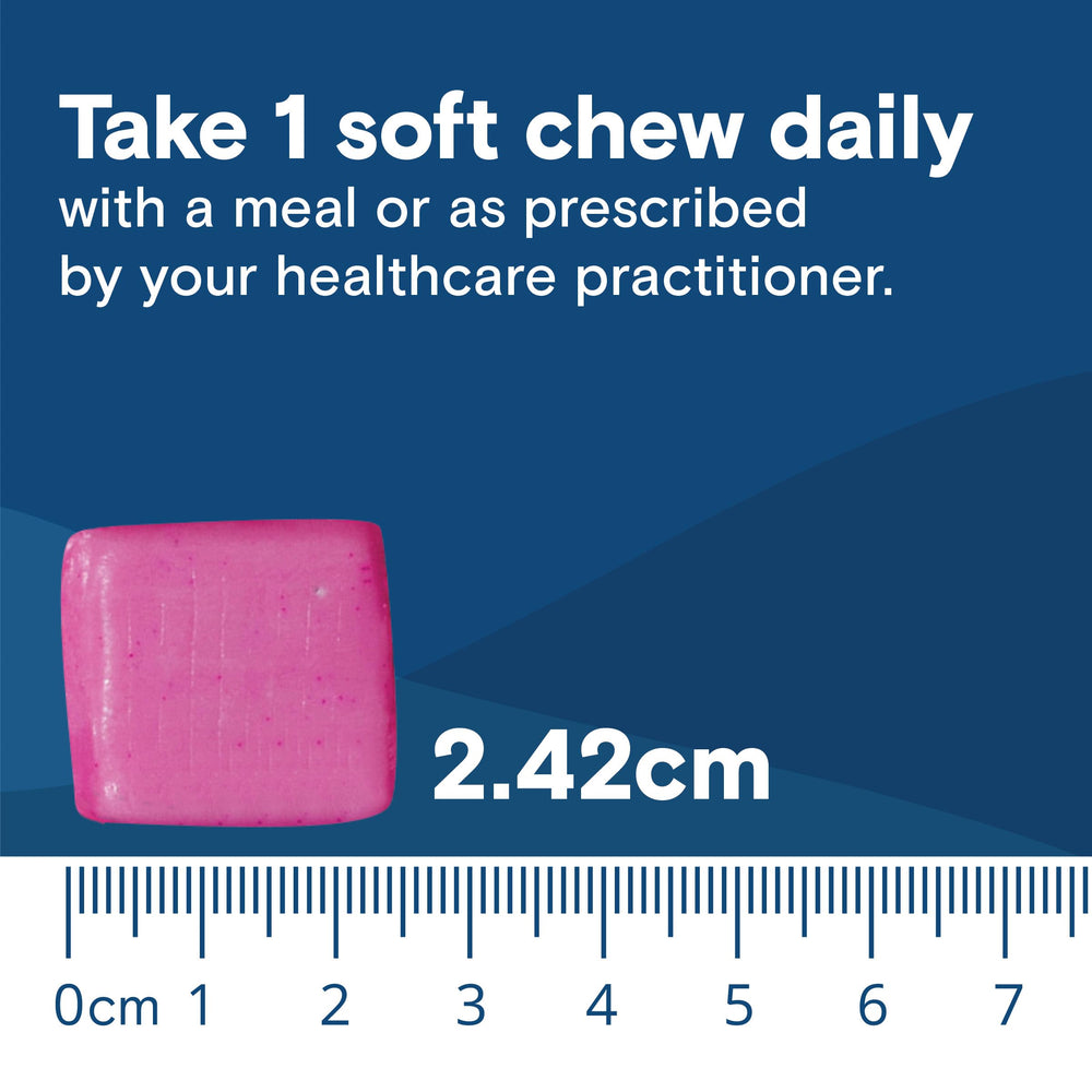 Bariatric Fusion calcium chews with vitamin details for daily plan