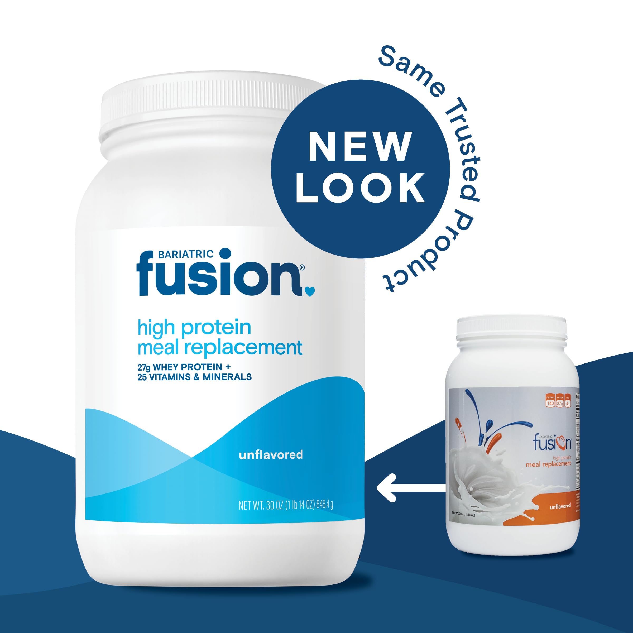 Bariatric Fusion low carb and low calorie option for weight management.