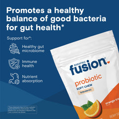 Close-up texture of Bariatric Fusion probiotic soft chew for easy chewing