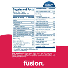 Bariatric Fusion four-tablet daily regimen guidance