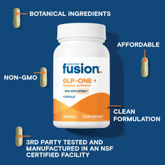 Bariatric Fusion GLP-ONE+ front label close-up.