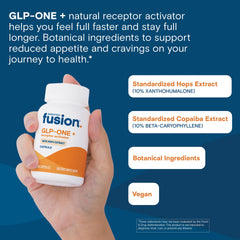 Bariatric Fusion GLP-ONE+ xanthohumalone graphic representing botanical support for cravings.