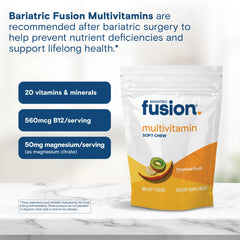 Gluten-free and sugar-free Bariatric Fusion packaging signals suitability